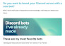 create a custom discord bot